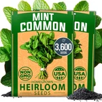 Home Grown Premium Common Mint Seeds (bulk Pack) 3,600 Heirloom 2-PACK, Green. Fixed Price $18.98.