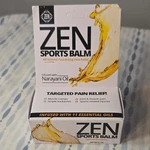 Zen Sports Balm Topical Analgesic All-natural Infused 11 Essential Oils 0.7 Oz. Fixed Price $9.50.