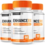 (3 Pack) Enhance Rx Men Pills, Maximize Energy, Vitality & Stamina 180 Capsules. Fixed Price $49.95.