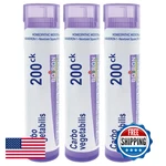 Boiron Carbo Vegetabilis 200CK Homeopathic Medicine For Abdominal Bloating Gas. Fixed Price $44.88.