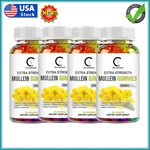 100% Natural Mullein Leaf Gummies Extra Strength Detox Cleanse Lung Health 60PCS. Fixed Price $24.99.