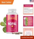 Doctor Formulated Nopal Cactus Supplement - 700 Mg Strength, 180 Capsules. Fixed Price $59.99.