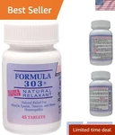 Dee Cee Labs Formula 303 Maximum Strength Tablets, Tablets; All-natural Conta.... Fixed Price $40.38.