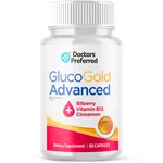 (1 Pack) Gluco Gold Blood Balance Advanced Support Glycogen Supplement 60 Caps. Fixed Price $17.95.