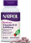 Natrol Vitamin B12 5000MCG Fast Dissolve 100 Count For Energy Support. Fixed Price $39.99.