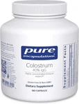 Colostrum 40% Igg Highly Concentrated -pure Encapsulations -immune Supp 180CT. Fixed Price $77.90.