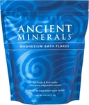 Ancient Minerals Magnesium Bath Flakes Of Pure Genuine Zechstein Chloride 4.4LB. Fixed Price $27.89.