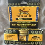 Tiger Balm Ultra Strength ,pain Relieving Ointment ,sport RUB,0,35 Oz. Fixed Price $5.95.