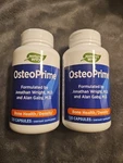 Osteoprime Natures Way Bone Health Density Bottles Of 120 Capsules Exp 8/31/26. Fixed Price $26.99.