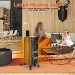 Home Space Oil Filled Radiator Heater W/ Adjustable Thermostat 24H TIMER/3 Modes. Fixed Price $70.99.