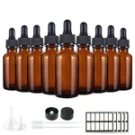 Eternal Moment 1 Oz Eye Dropper BOTTLE(48 Pack), 30ML Amber Glass Bottles Wit.... Fixed Price $37.88.