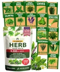 Home Grown Herb Seeds For Planting Massive 15-PACK,. Fixed Price $14.22.
