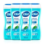 Dial Body Wash Spring Water Hydraclean Vitamin 16OZ 4 Pack. Fixed Price $35.37.