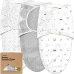 Keababies 3-PACK Organic Baby Sleep Sacks One Size, Nordic. Fixed Price $35.89.