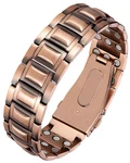 Feraco 3X Upgrade Bracelets For MEN,99.99% Pure Cooper Copper-a. Fixed Price $45.99.