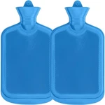 Set Of 2 Durable Rubber Hot Water Bottles Pain Relief & Muscle Relaxation New. Fixed Price $22.32.