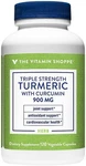 The Vitamin Shoppe Triple Strength Turmeric With Curcumin 900MG, Supports Join. Fixed Price $49.50.
