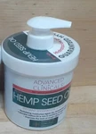 1 Pak: Advanced Clinicals Hemp Seed Cream Rosehip Sativa Oil Vitamin Calendula. Fixed Price $88.88.