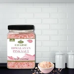 Good Tierra Himalayan Pink Salt Jar - Coarse 5 Lb Cooking Baths Grinders. Fixed Price $16.99.
