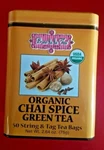 Brew La Tea Organic Chai Spice Green 50 String & Tag Bags. Fixed Price $19.00.