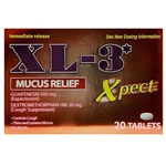 XL-3 Xpect Relief, Thins And Loosens Mucus, 20 Count (pack Of 1). Fixed Price $11.67.
