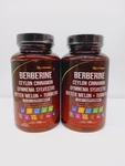 2-PACK Premium Berberine Plus Pure True Ceylon Cinnamon 150 Cap Exp 4/27. Fixed Price $23.92.