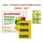 Bags Sunrider Fortune Delight Lemon Concentrated Herbal Tea 0.10OZ / 3G Each. Fixed Price $47.40.
