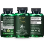 Siberian Wild Chaga Mushroom 1500MG Capsules Immunity Booster 90 Vegan. Fixed Price $19.95.