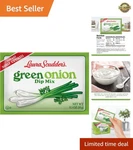 Versatile Vegetarian Green Onion Dry Dip Mix - Perfect For Veggies & Chips. Fixed Price $18.49.