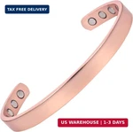 Magenergy Copper Bracelet For And Women, 99.9% Pure Magnetic Bangle. Fixed Price $20.23.