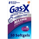 Maximum Strength Gas Relief Softgels - Fast Bloating. Fixed Price $33.59.