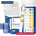 4-IN-1 Uti Test Strips, 50CT Full Panel Urinary Tract Infection Kit At Home. Fixed Price $15.86.