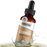 Ionic Colloidal Copper Liquid (4OZ/30 Ppm) Blood Hair Skin - Thrival Labs. Fixed Price $18.00.