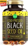 Maju's Black Seed Oil Capsules - Cold Pressed, 2% Thymoquinone, 100% Turkish. Fixed Price $41.44.