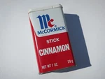 Excellent! Vintage Mccormick Stick Cinnamon Spice Metal Container. Fixed Price $9.99.