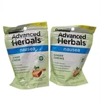 Bags Dramamine Advanced Herbals Nausea Relief Ginger Chews 20 Soft 40 Total. Fixed Price $8.99.