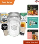 Ultimate Kombucha Starter Kit Brew 1 Gallon Of Healthy Probiotic Tea Home. Fixed Price $62.30.