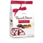 Russell Stover Pecan Delight Gusset Bag 16.10 Assorted Flavor Names , Sizes. Fixed Price $28.59.