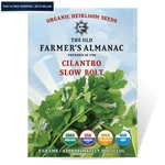 The Old Farmer's Almanac Heirloom Organic Cilantro Seeds (slow Bolt) - Green. Fixed Price $9.79.