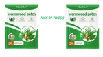 Heating Patch Pain Relief Herbal Plant Extract Ginger Wormwood TWO(2) Pack. Fixed Price $15.88.