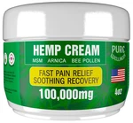 Strong Hemp Pain Relief Cream Fast For Joints, Muscles, Nerves. Fixed Price $21.89.