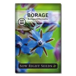 Sow Right Seeds Borage To Plant Non-gmo Heirloom Full Blue. Fixed Price $10.99.