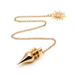Hunter Goddess Brass Pendulum For Dowsing - Divination Spiritual. Fixed Price $23.99.