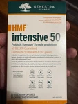 Genestr Hmf Intensive 50 Probiotic Formula Superior Brand 30 Vegetarian Capsules. Fixed Price $45.00.
