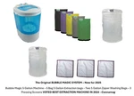 Bubble Magic Washing Machine GAL/5BAG Extraction BAGS/2 ZIPPER/3 Screens. Fixed Price $299.50.