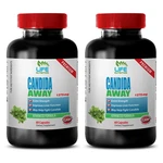 Candida Away 1275MG Fight Yeast Clear Support Your Body Women Health 2B. Fixed Price $49.45.