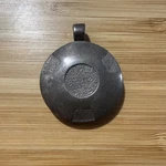 Q-link .925 Brushed Silver SRT-3 Pendant Copper Coil Vibrational Health Energy. Fixed Price $195.00.