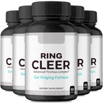 (5 Pack) Cleer Tinnitus Relief For Ringing Ears (300 Capsules). Fixed Price $54.95.