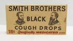 Smith Brothers Black Cough Drops Vintage Unused 10 Cent Box Old Store Stock. Fixed Price $17.99.