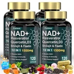 Nad+ Supplement 1500MG With Resveratrol Cellular Health & Energy 120 Caps Us. Fixed Price $65.99.